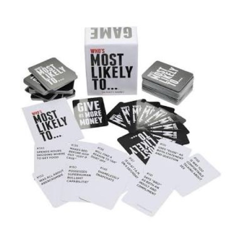 Who's Most Likely To Party Game - White - Picture 4 of 4